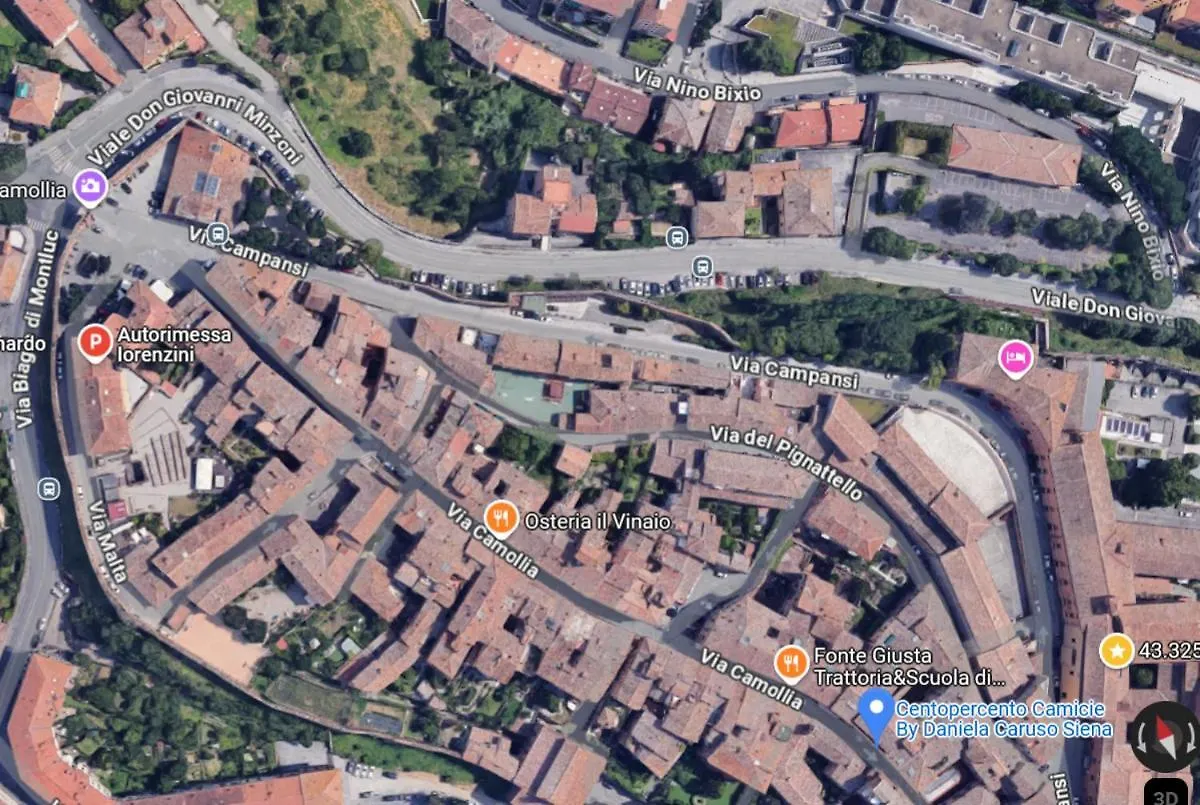 Stilmoderno Nice Apartment In Siena'S Historic Center, Just Steps From Piazza Del Campo 0*, Siena